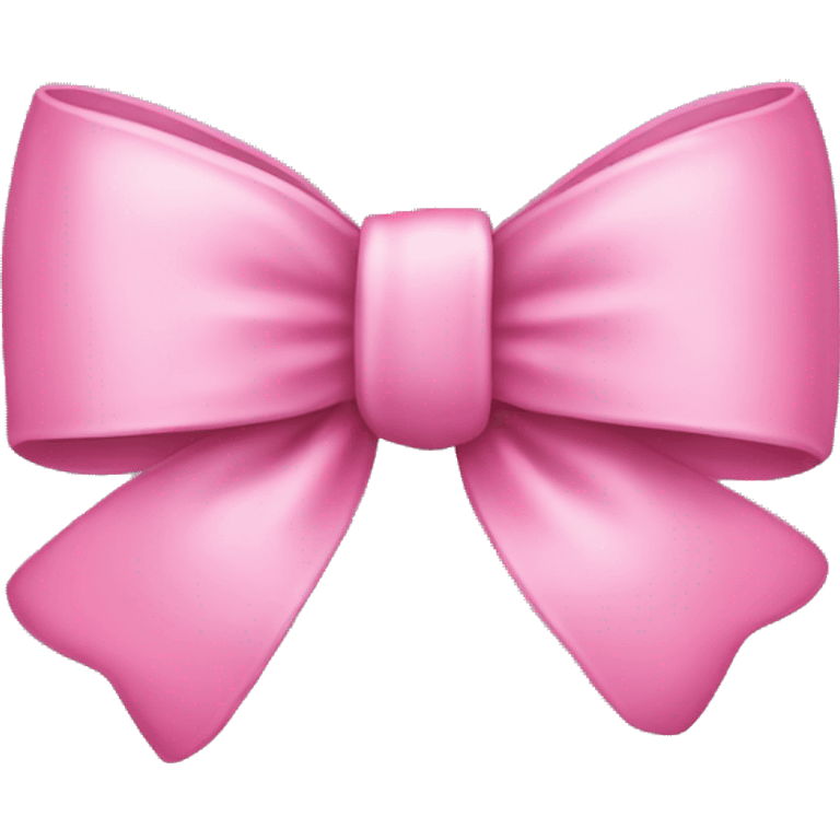 Pink bow emoji