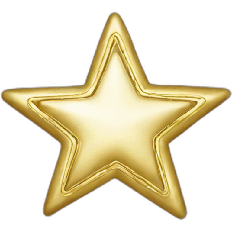 gold star christmas emoji