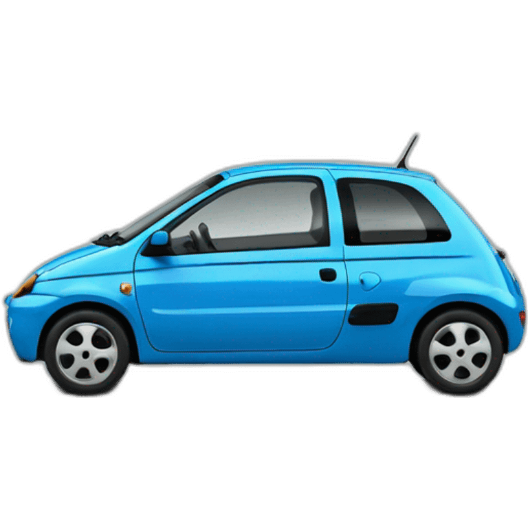 Blue 1993 Renault Twingo emoji