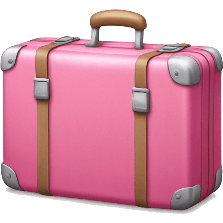 pink suitcase  emoji