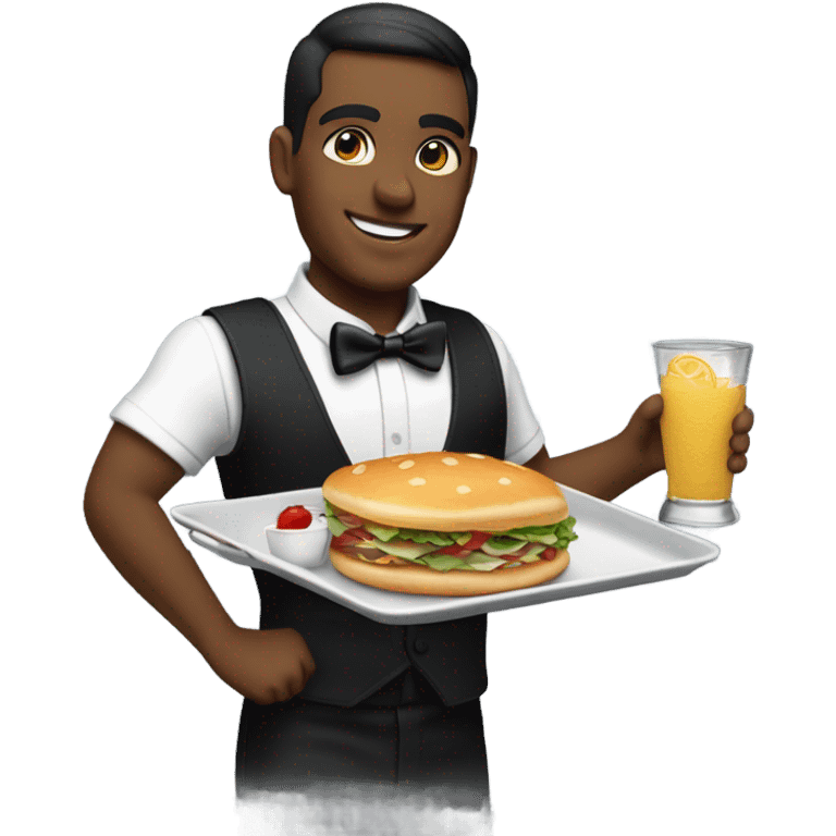 waiter emoji