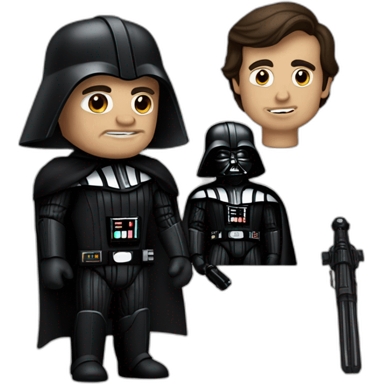 darth vader with jose maria aznar head emoji