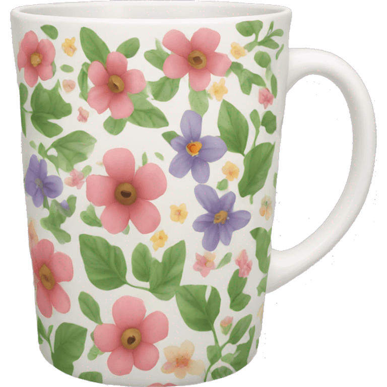 floral mug emoji