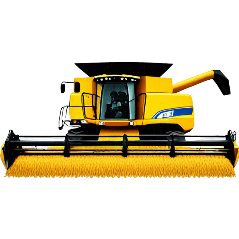 combine harvester emoji