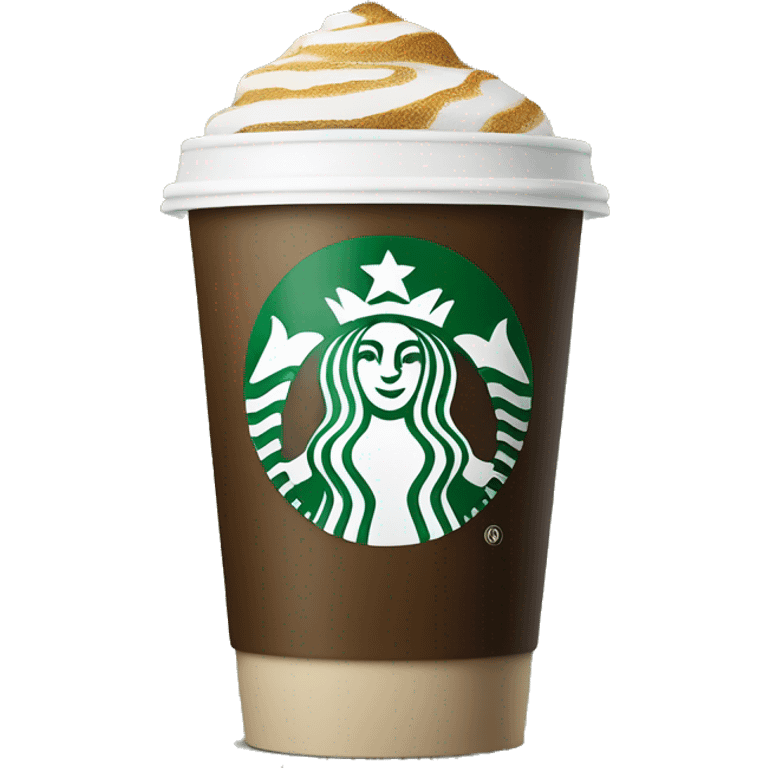 Starbucks coffee emoji