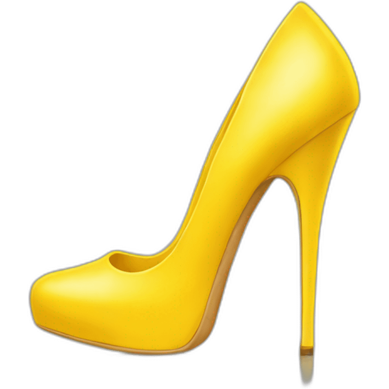 yellow-high-heels emoji