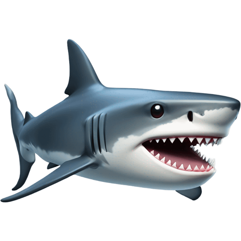 shark eating  emoji