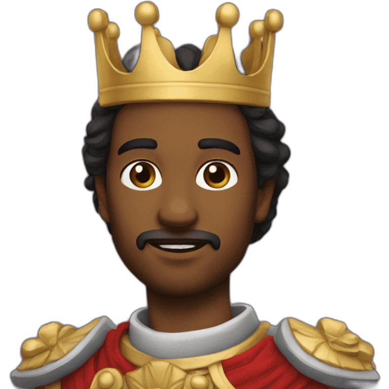 Le roi emoji