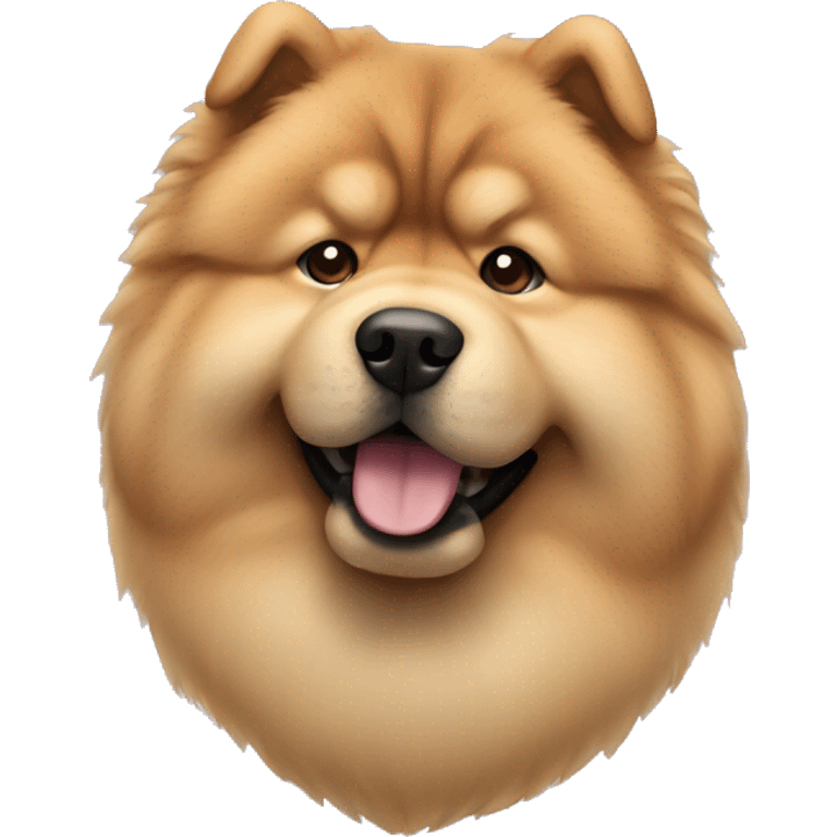 Chowchow dog emoji