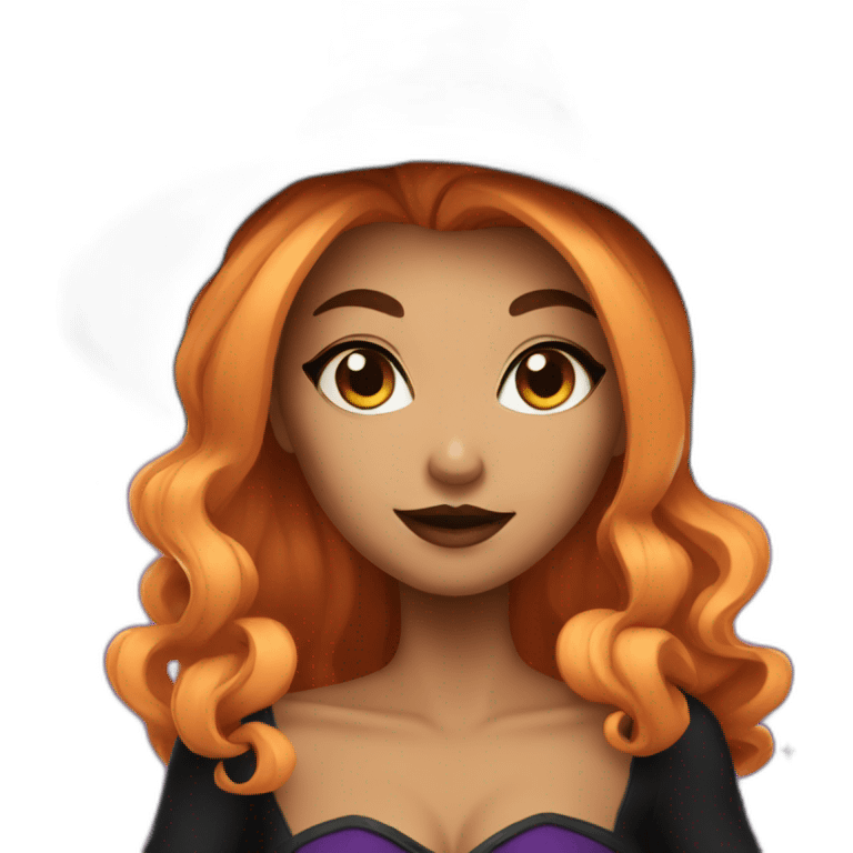 Starlette witch emoji