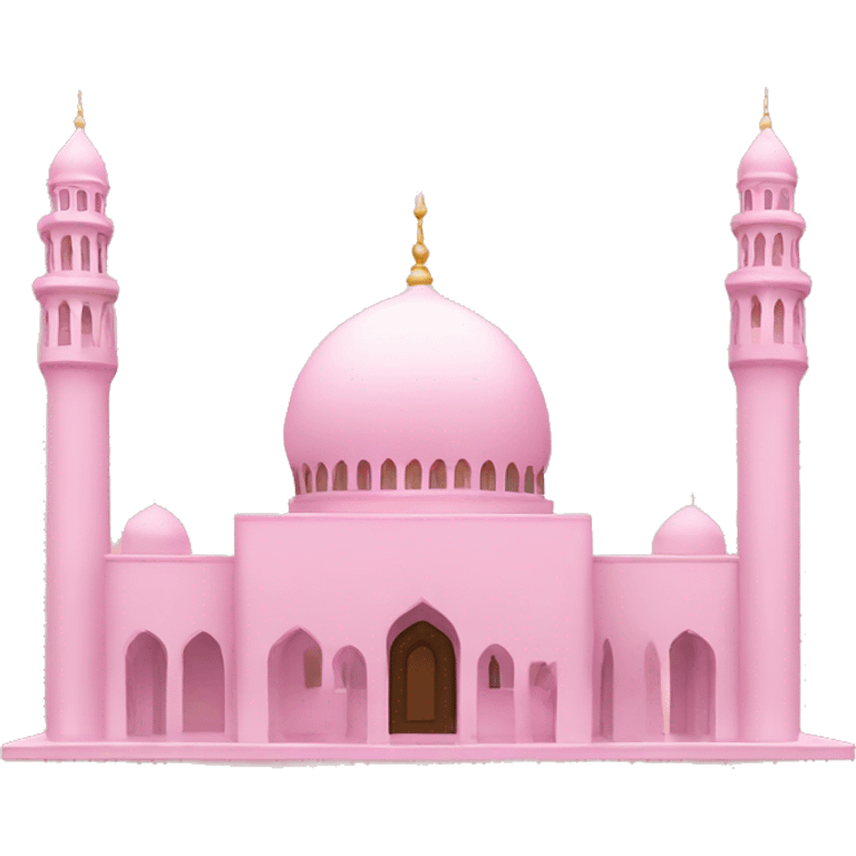 Light pink mosque  emoji