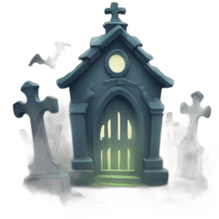 Ghostly Graveyard emoji