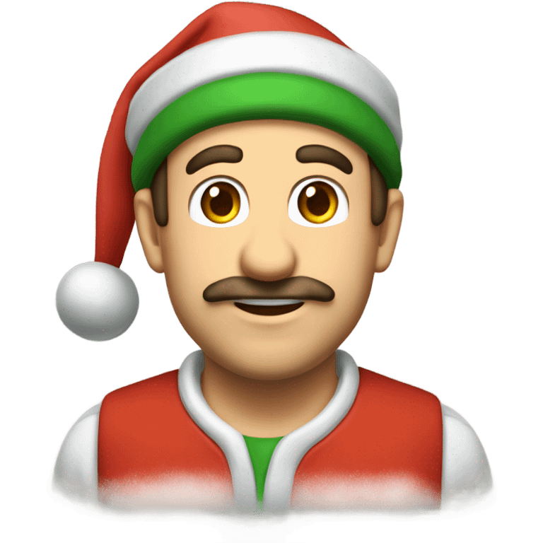 Luigi mangione Christmas emoji