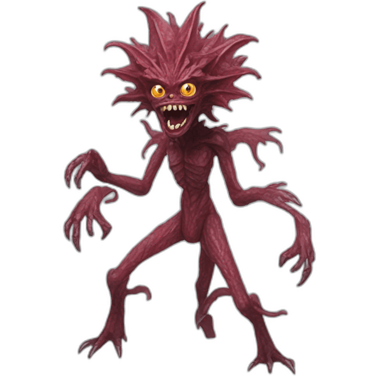 Demogorgon strenger things emoji