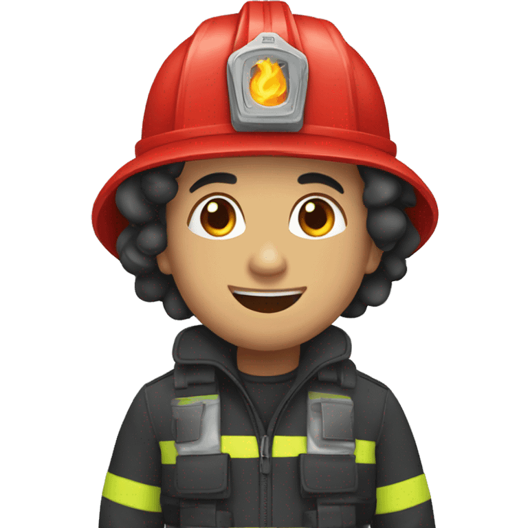 Bombero loco emoji