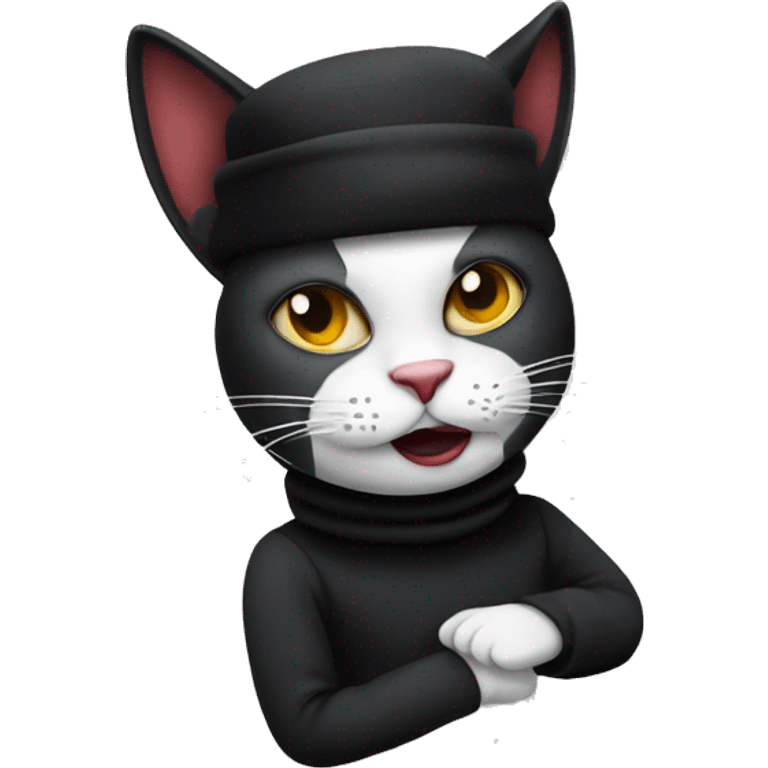 cat as mime emoji