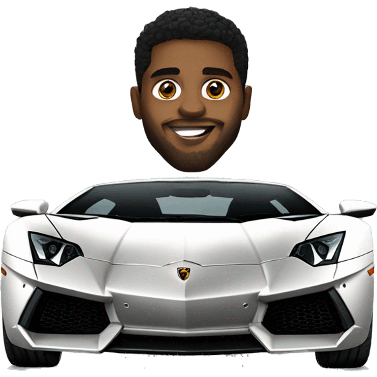 Lamborghini Aventador emoji