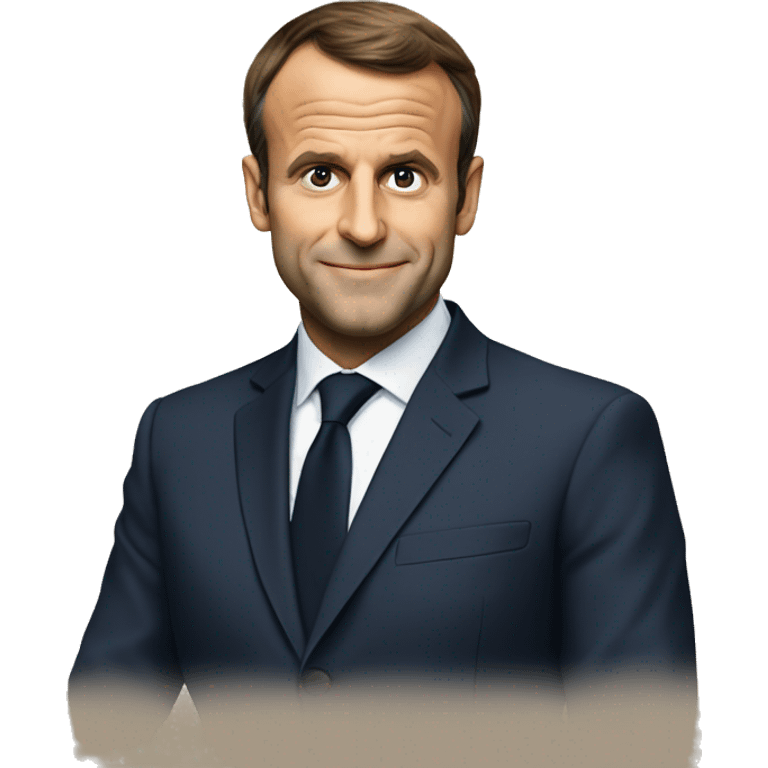 Emanuel Macron emoji