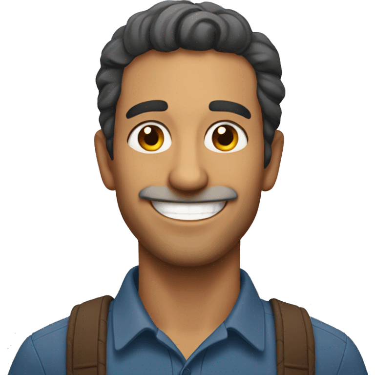 Smiling Spanish man emoji