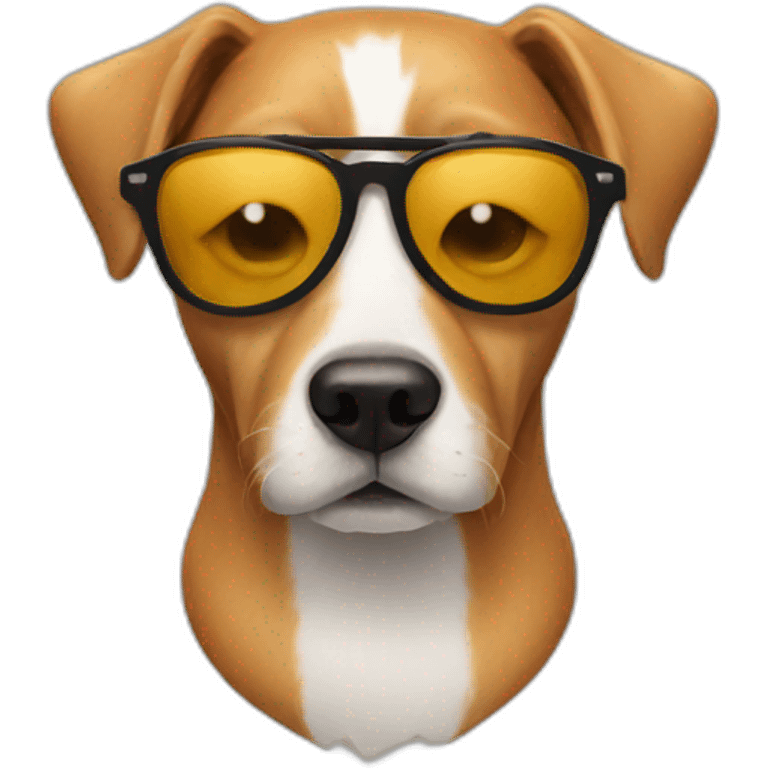 dog with sunglases emoji