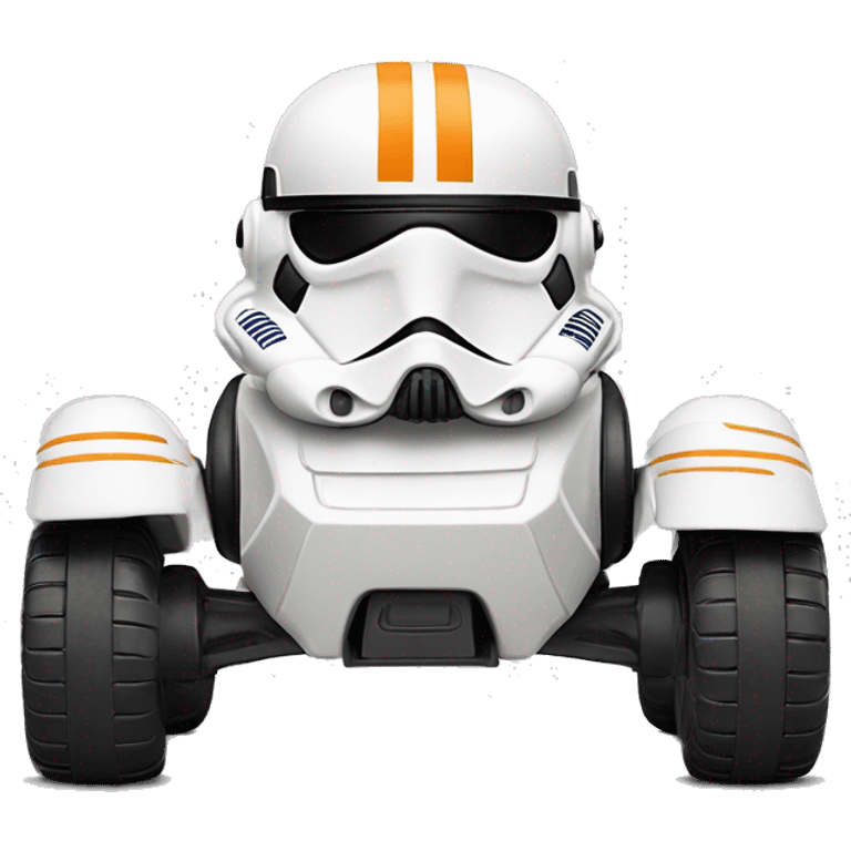 Hot wheels Star Wars racerverse Range Trooper. car emoji