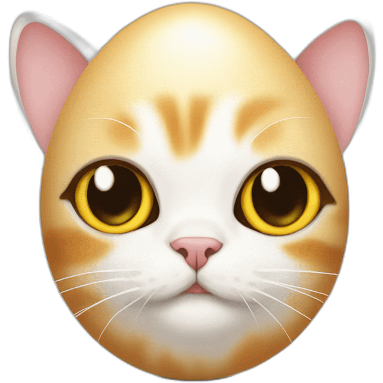 eggs on cat emoji