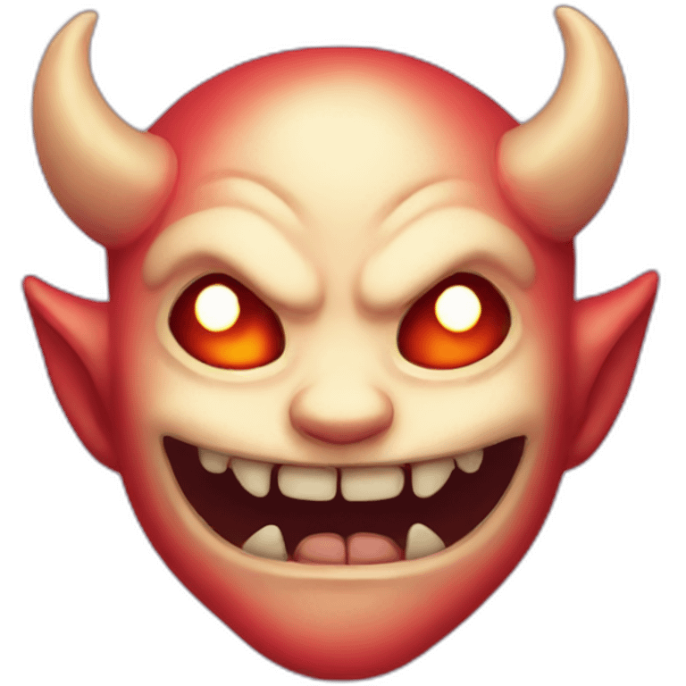 cute demon emoji