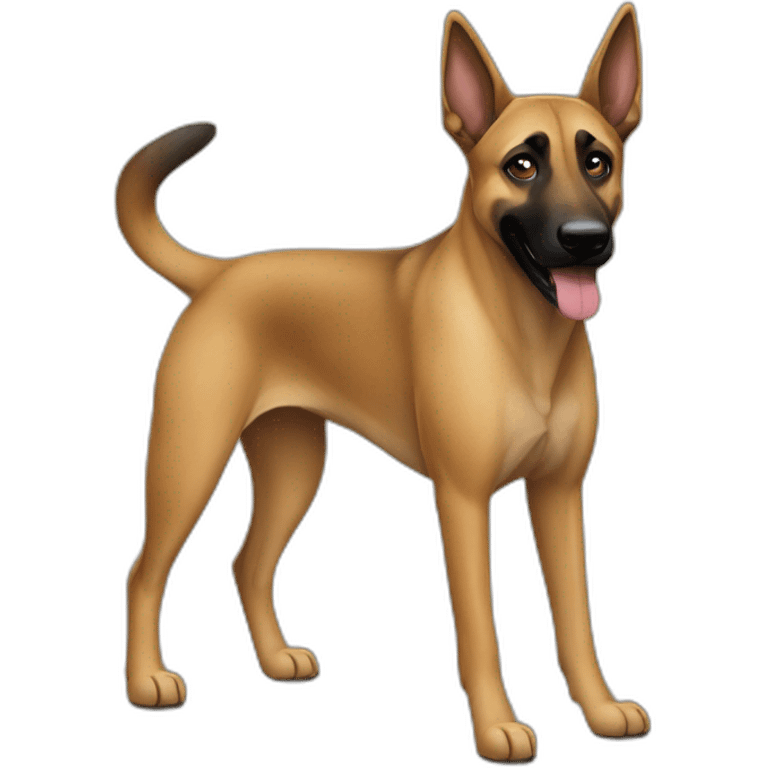 Malinois dog buy a house emoji