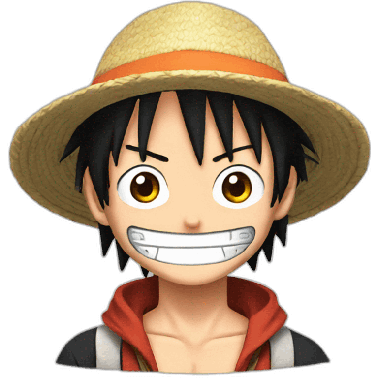 Luffy dans le style de naruto emoji