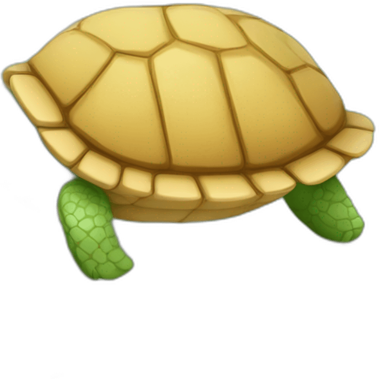 Tortue avec salade emoji