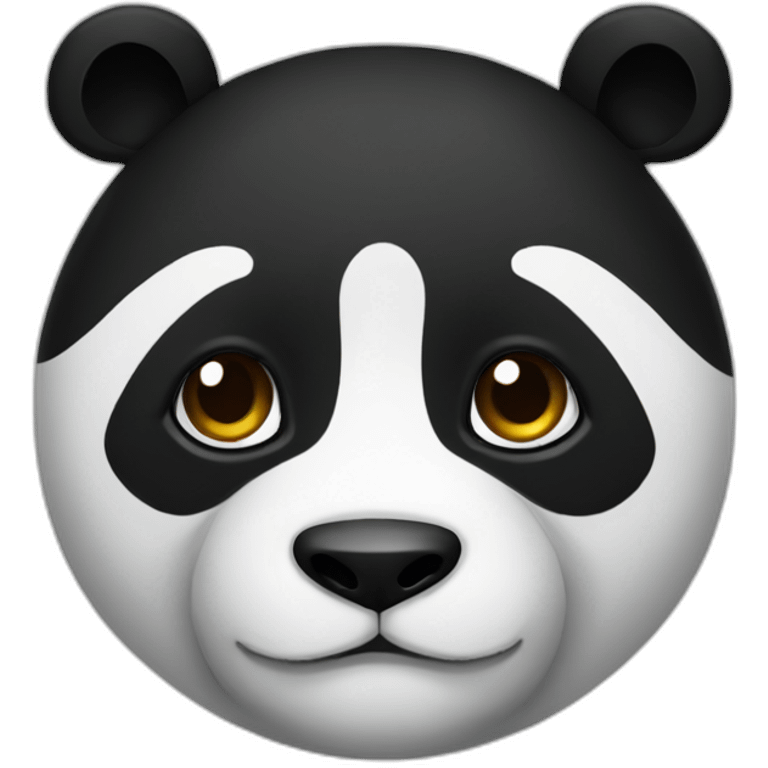 Panda power emoji