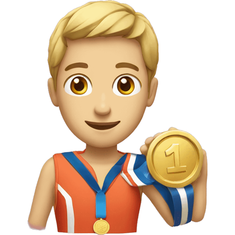 number one medal emoji