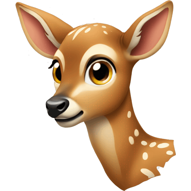 Fawn face mad emoji