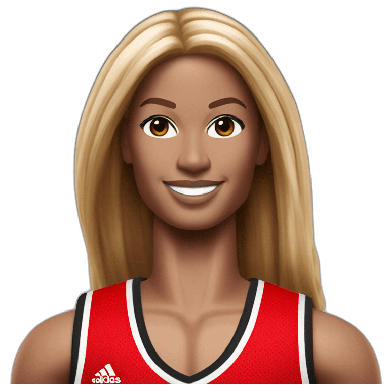 Michael Jordan déguisé en barbie emoji