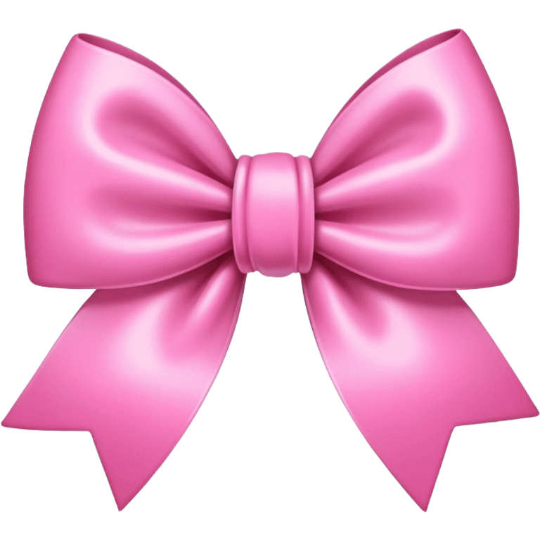 Pink pretty bow emoji