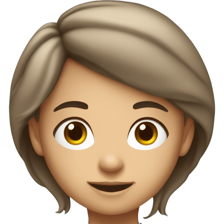 Girl with logo atlassian emoji