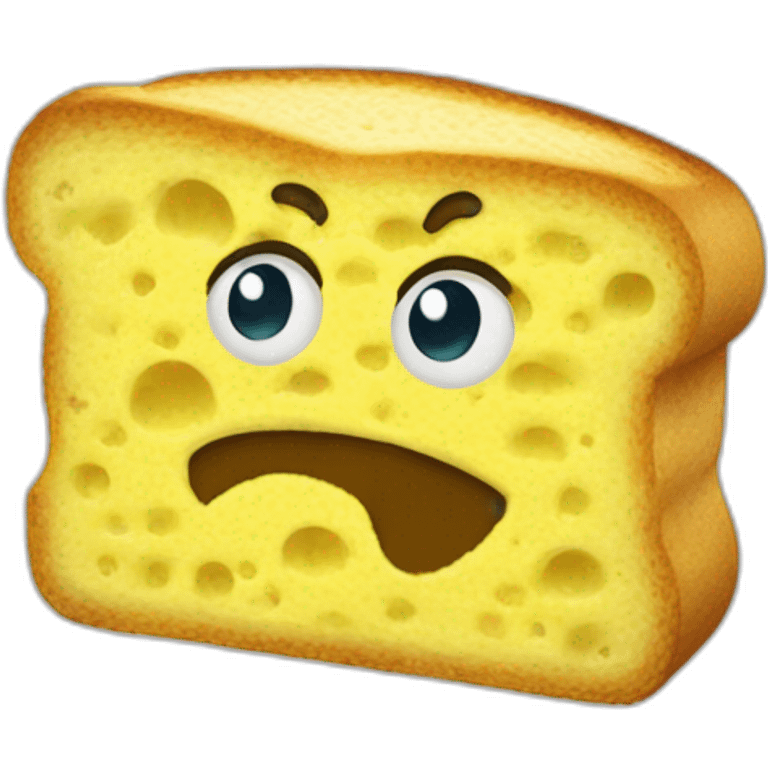 Sponge pop eat sandwich emoji