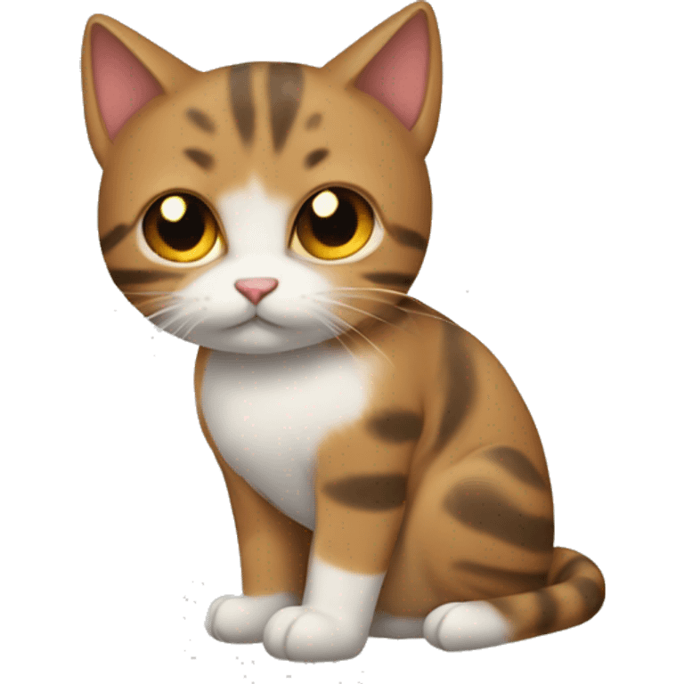 Gato con moño emoji