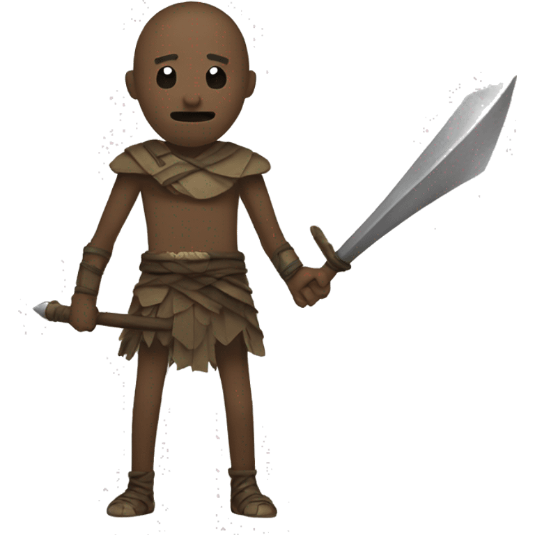 stick man warrior emoji