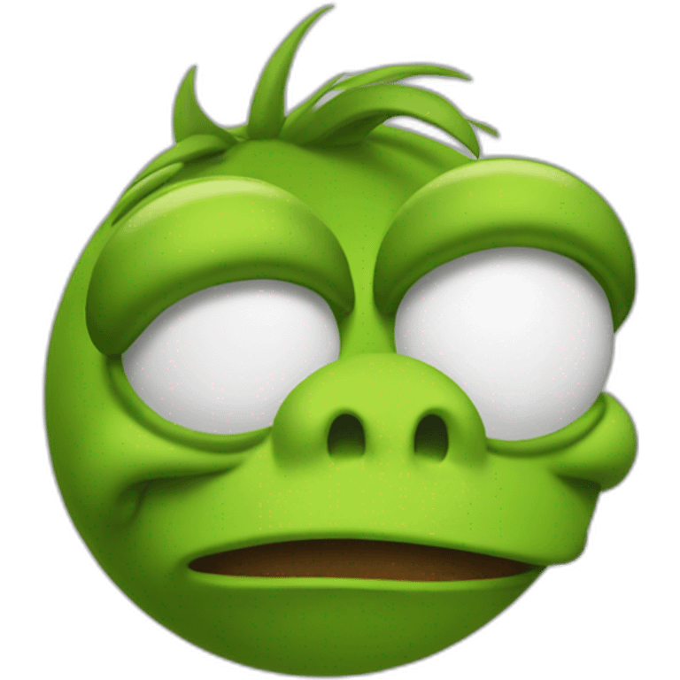 very angry kermit face emoji