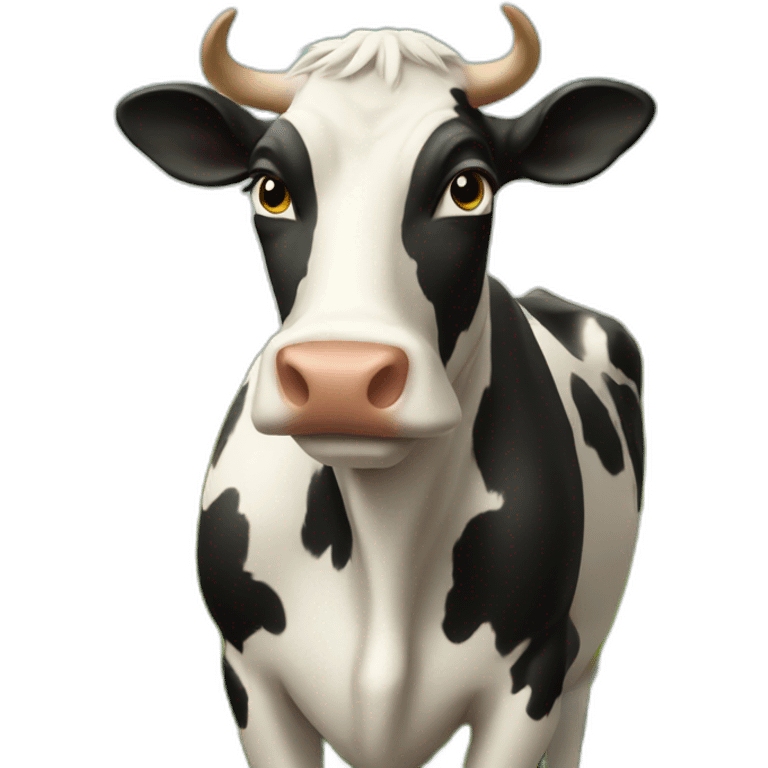 vache en prairie emoji