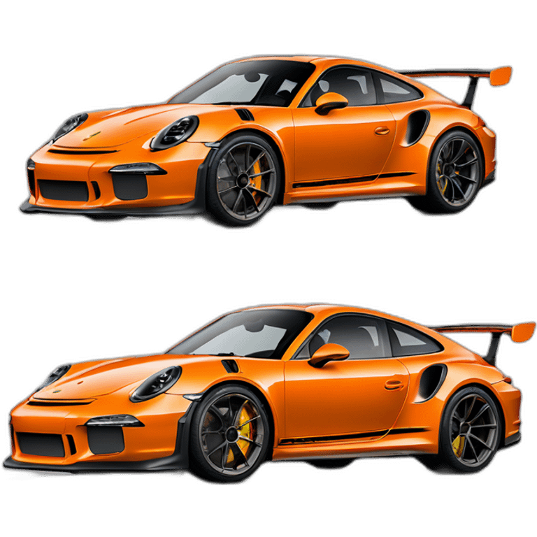 Porsche 911 gt3 rs emoji