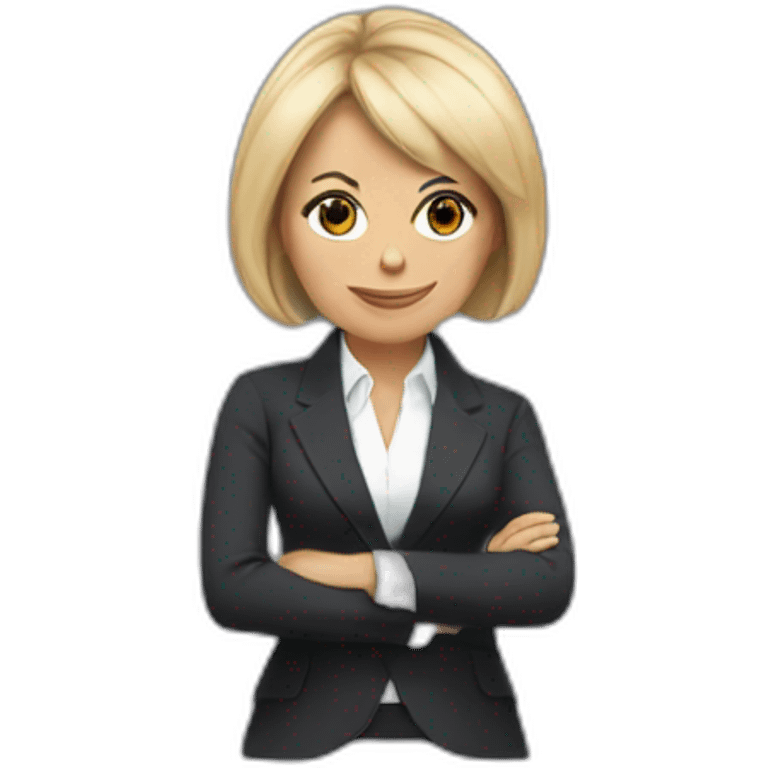 Brigitte sur Macron emoji