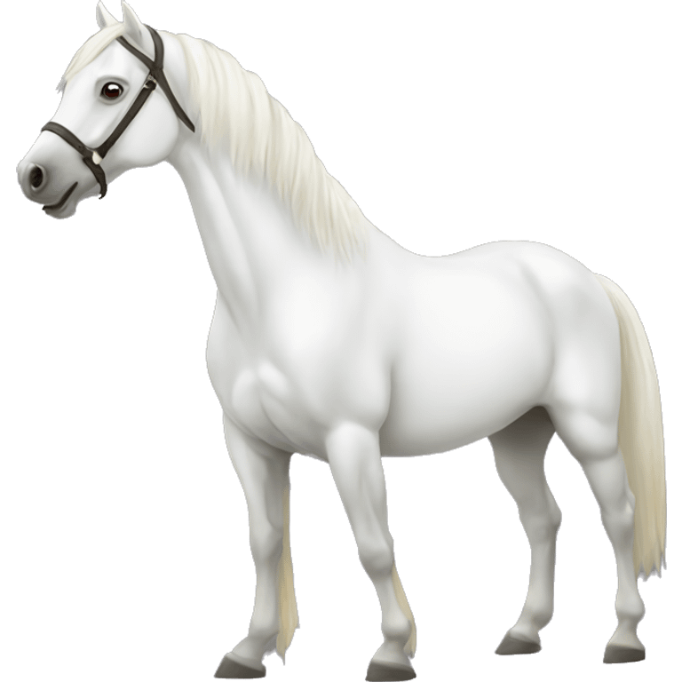 white horse emoji