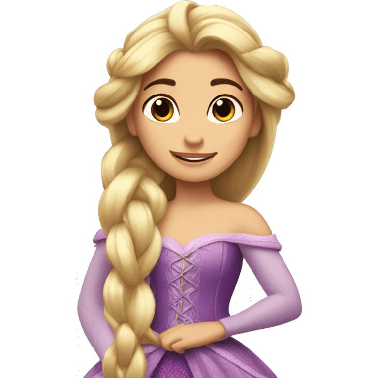 disney princess razpunzel emoji