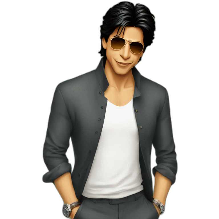 shahrukh khan love emoji