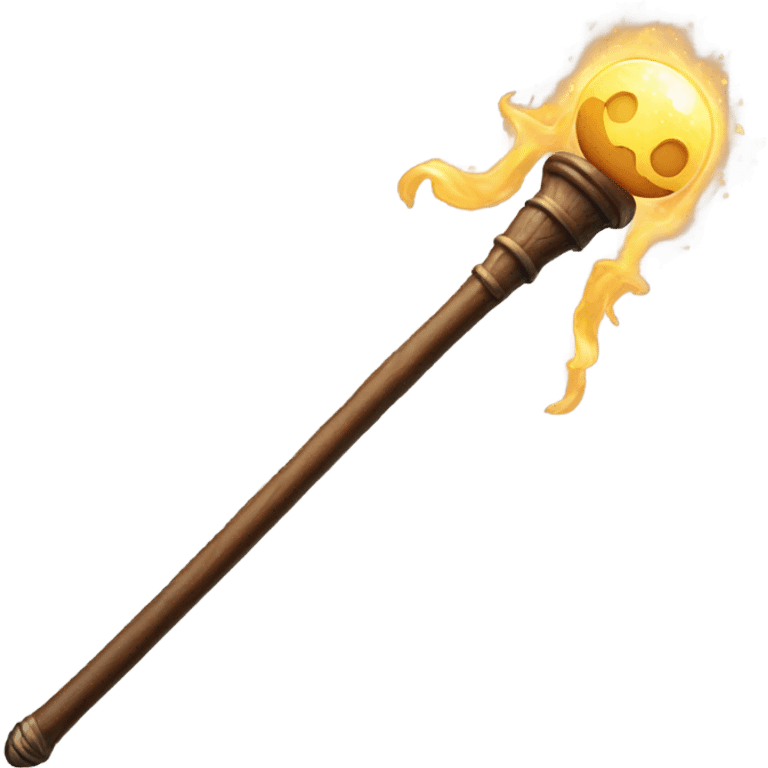 Harry Potter magic wand emoji