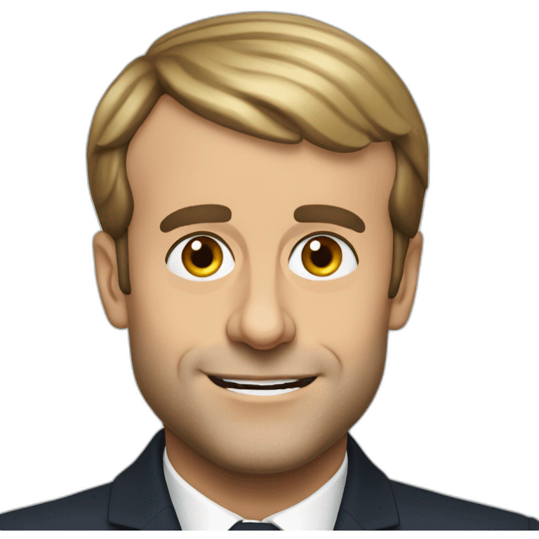 Emmanuel Macron emoji