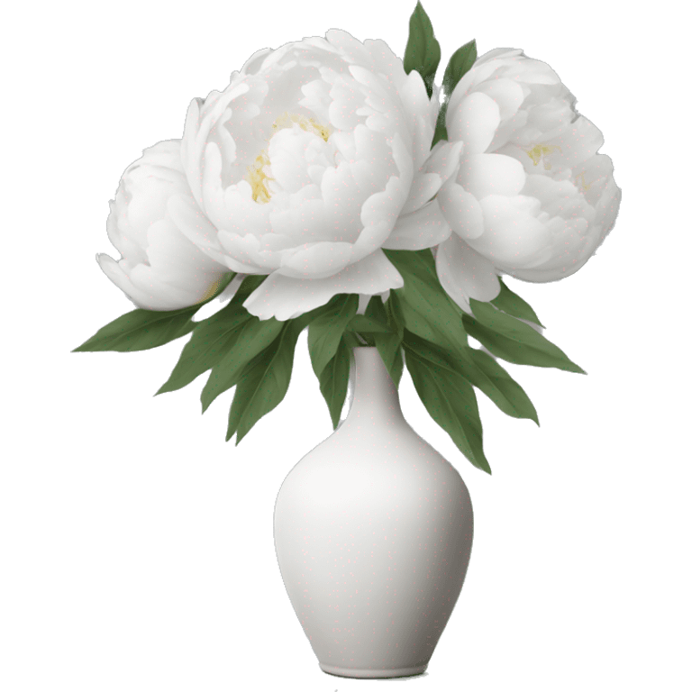 Realistic-light-grey-modern-vase-with-white-peonies emoji