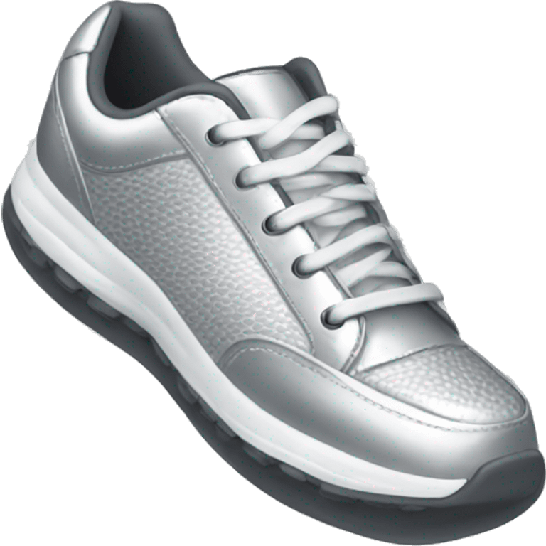 silver sneakers emoji